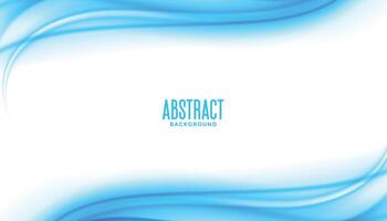 abstrait bleu vague Contexte affaires style présentation vecteur