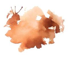 abstrait marron aquarelle éclaboussure tache texture Contexte vecteur