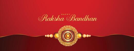 hindou religion raksha bandhan Festival bannière conception vecteur