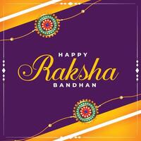 Indien Festival de frère et sœur raksha bandhan Contexte vecteur