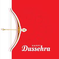 content dussehra magnifique rouge salutation Contexte conception vecteur