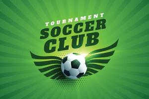 football Football tournoi club vert Contexte vecteur