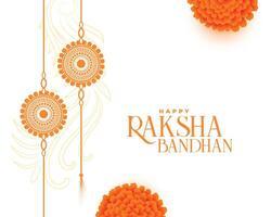 frère et sœur raksha bandhan Festival fête Contexte vecteur