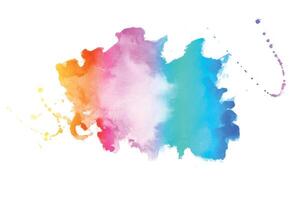 vibrant couleurs aquarelle tache texture Contexte conception vecteur