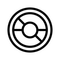poids icône vecteur symbole conception illustration