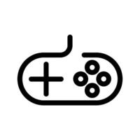 manette de jeu icône vecteur symbole conception illustration