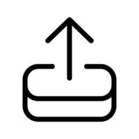 exportation icône vecteur symbole conception illustration
