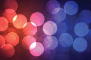 vibrant bokeh brillant Contexte avec gros cercles forme vecteur