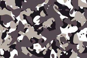 camouflage modèle texture dans gris nuances Contexte vecteur