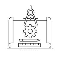 technique dessins et diagrammes. ouvrir précision ingénierie avec détaillé technique dessins et schémas, essentiel pour fabrication, construction, et ingénierie projets. vecteur