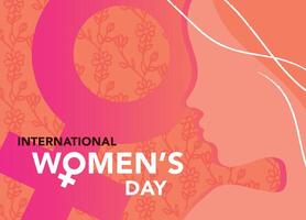 international aux femmes journée concept illustration vecteur