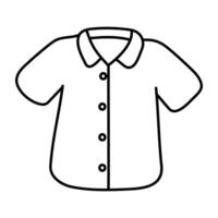 une branché conception icône de chemise vecteur