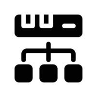 structure icône. vecteur glyphe icône pour votre site Internet, mobile, présentation, et logo conception.