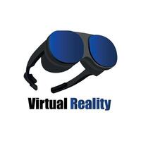 virtuel réalité ou vr casque vecteur. spatial l'informatique vecteur. vecteur