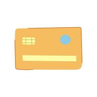 cashback crédit carte dessin animé vecteur illustration