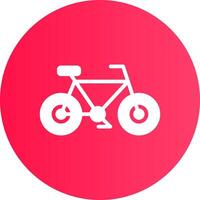 vélo Créatif icône conception vecteur