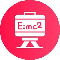 conception d'icône créative de relativité vecteur