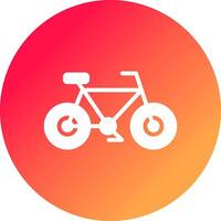 vélo Créatif icône conception vecteur