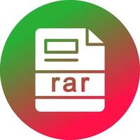 rar Créatif icône conception vecteur