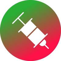 conception d'icône créative d'injection vecteur