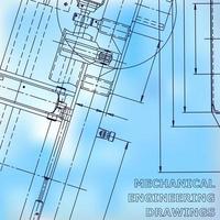 plan, croquis. illustration d'ingénierie vectorielle. couverture, flyer, bannière, arrière-plan vecteur