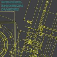 plan, croquis. illustration d'ingénierie vectorielle. couverture, flyer, bannière, arrière-plan vecteur