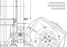 couverture. dessins d'ingénierie vectorielle. fabrication d'instruments mécaniques. arrière-plans abstraits techniques. illustration technique vecteur