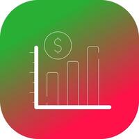 conception d'icône créative de statistiques vecteur