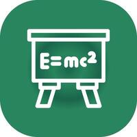 conception d'icône créative de relativité vecteur