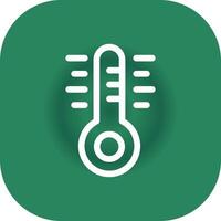 conception d'icône créative thermomètre vecteur