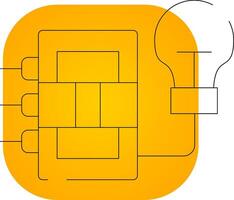 circuit Créatif icône conception vecteur