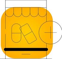 soins de santé commerce électronique Créatif icône conception vecteur