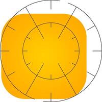 conception d'icône créative cible vecteur