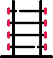 conception d'icône créative échelle vecteur