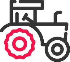 conception d'icône créative de tracteur vecteur