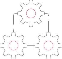 conception d'icônes créatives de machines vecteur