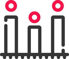 conception d'icône créative d'analyse vecteur