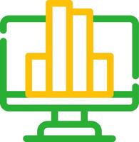 conception d'icône créative d'analyse vecteur