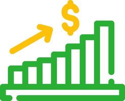 conception d'icônes créatives de croissance vecteur