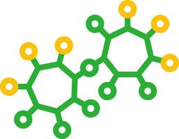 molécules Créatif icône conception vecteur