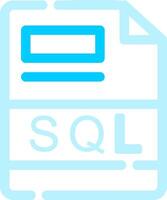 sql Créatif icône conception vecteur