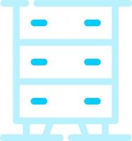 conception d'icône créative commode vecteur