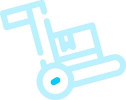 conception d'icône créative de chariot vecteur