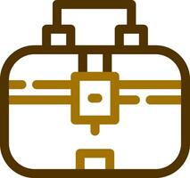 conception d'icône créative de boîte à outils vecteur