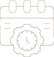 programme procédure Créatif icône conception vecteur