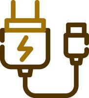 conception d'icônes créatives de chargeur vecteur