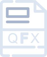 qfx Créatif icône conception vecteur
