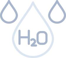 H2O Créatif icône conception vecteur