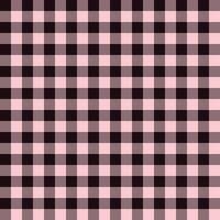 sans couture répéter lumière rose et noir buffle plaid modèle vecteur