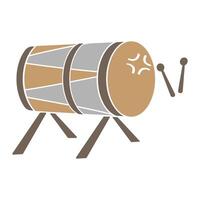 traditionnel tambour vecteur illustration conception